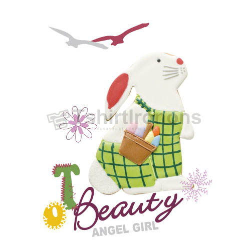 Rabbit T-shirts Iron On Transfers N6908 - Click Image to Close